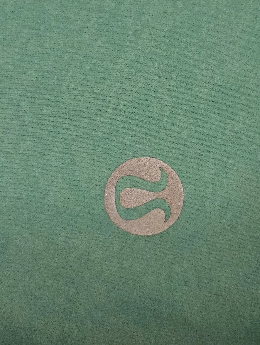 lululemon athletica Teal Leggings with Reflective Logo